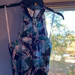 Size Small Floral Colorful Long Dress